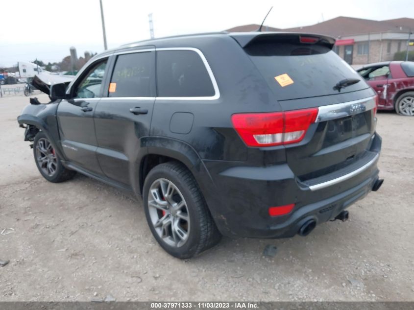 2012 Jeep Grand Cherokee Srt8 VIN: 1C4RJFDJ9CC106525 Lot: 37971333