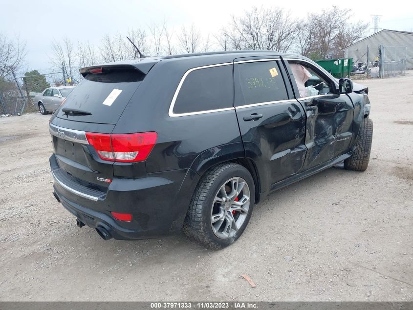 2012 Jeep Grand Cherokee Srt8 VIN: 1C4RJFDJ9CC106525 Lot: 37971333