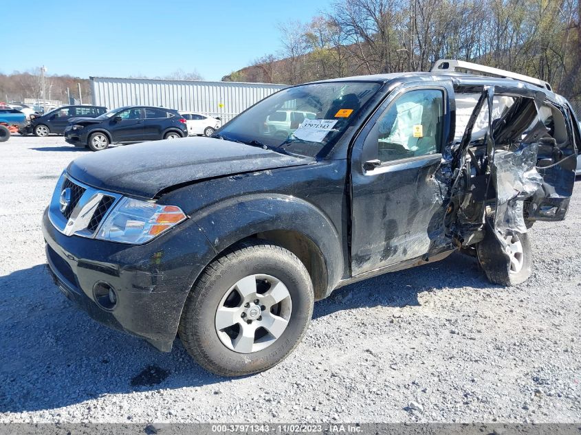 2012 Nissan Pathfinder S VIN: 5N1AR1NB4CC605602 Lot: 37971343