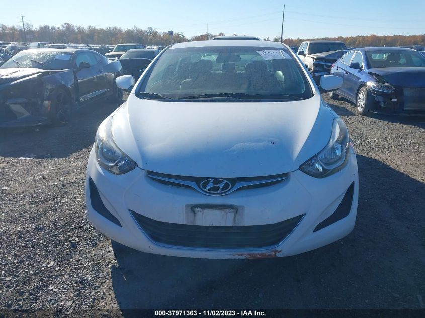 2015 Hyundai Elantra Se VIN: 5NPDH4AE8FH595901 Lot: 37971363