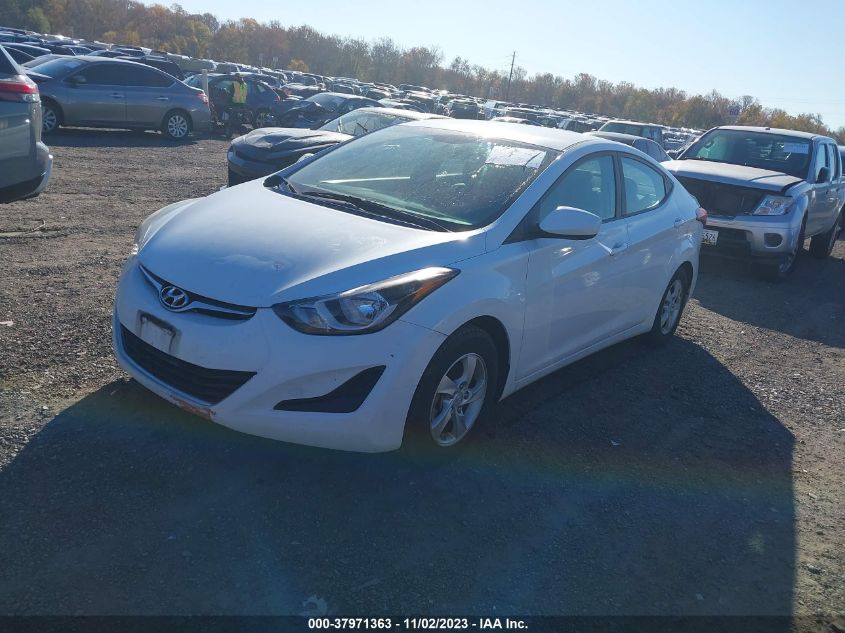 2015 Hyundai Elantra Se VIN: 5NPDH4AE8FH595901 Lot: 37971363