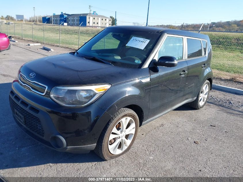 2014 Kia Soul + VIN: KNDJP3A51E7060542 Lot: 37971401