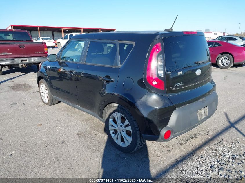 2014 Kia Soul + VIN: KNDJP3A51E7060542 Lot: 37971401