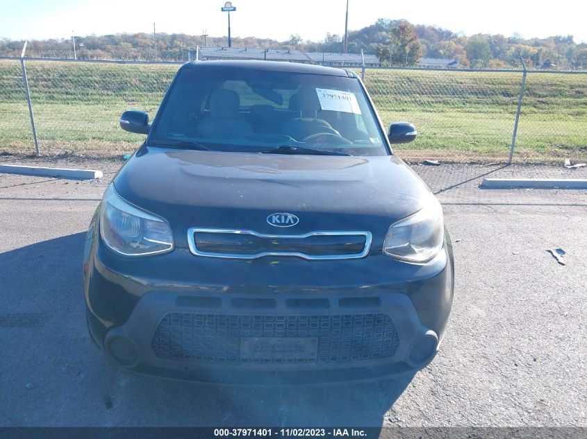 2014 Kia Soul + VIN: KNDJP3A51E7060542 Lot: 37971401