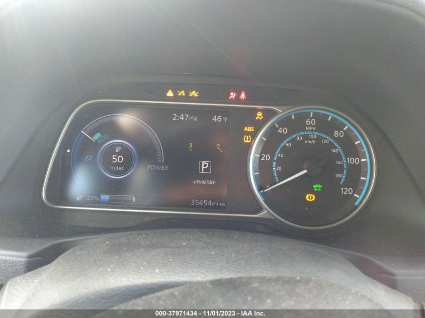 2022 Nissan Leaf S Plus VIN: 1N4BZ1BV3NC551466 Lot: 37971434