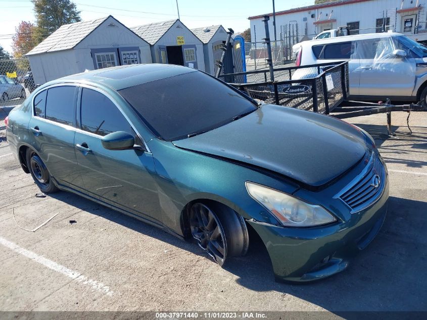 2013 Infiniti G37 Journey VIN: JN1CV6AP9DM715776 Lot: 37971440