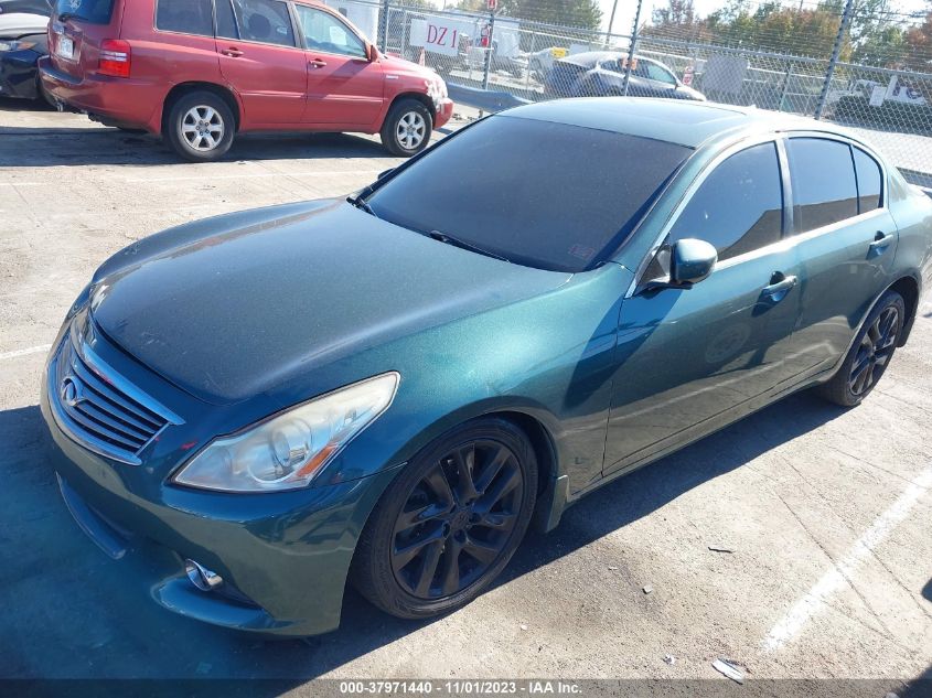 2013 Infiniti G37 Journey VIN: JN1CV6AP9DM715776 Lot: 37971440