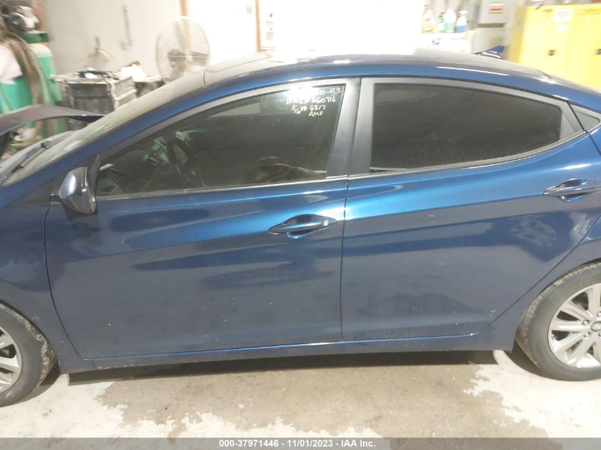 2015 Hyundai Elantra Se VIN: 5NPDH4AE6FH636817 Lot: 37971446