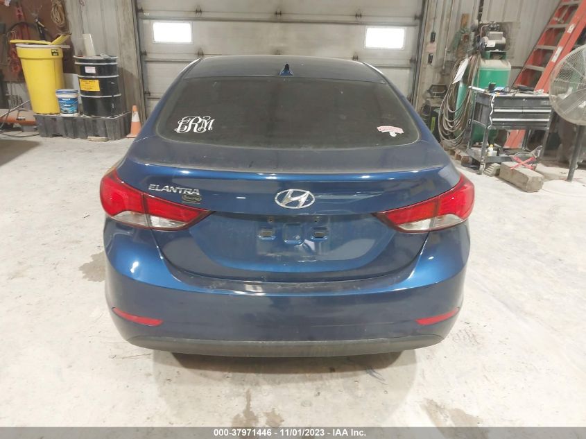 2015 Hyundai Elantra Se VIN: 5NPDH4AE6FH636817 Lot: 37971446