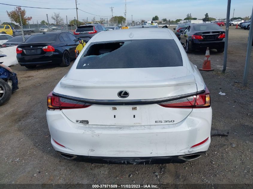 2019 Lexus Es 350 F Sport VIN: 58ABZ1B11KU045510 Lot: 37971509