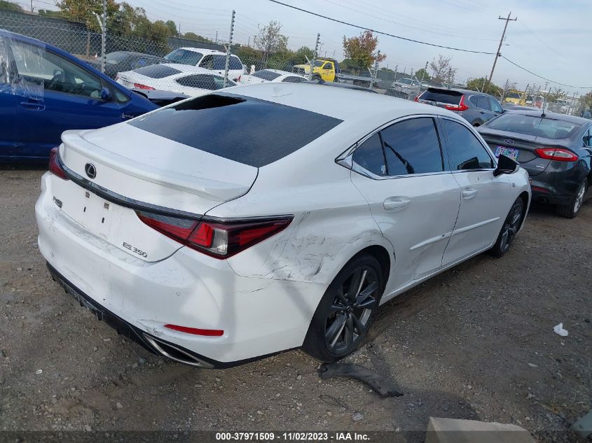 2019 Lexus Es 350 F Sport VIN: 58ABZ1B11KU045510 Lot: 37971509