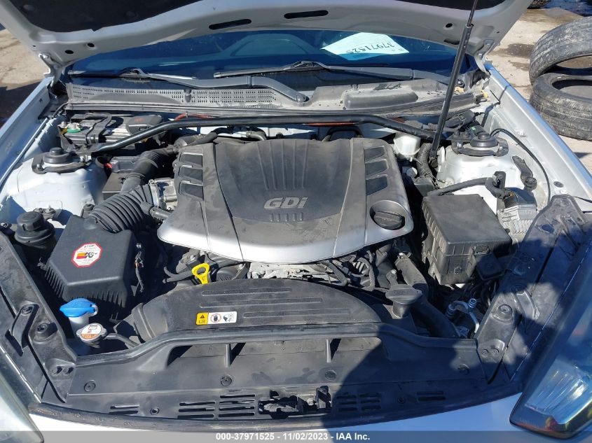 2013 Hyundai Genesis 3.8 Track VIN: KMHHU6KJ5DU107801 Lot: 37971525