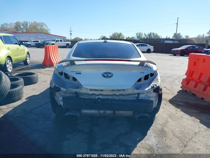 2013 Hyundai Genesis 3.8 Track VIN: KMHHU6KJ5DU107801 Lot: 37971525
