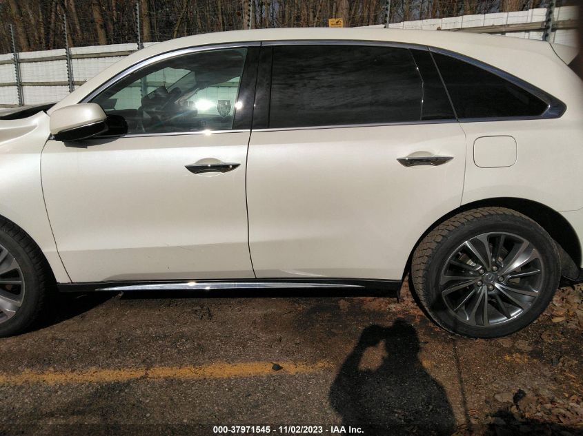 2017 Acura Mdx Technology Package VIN: 5FRYD4H50HB007024 Lot: 37971545