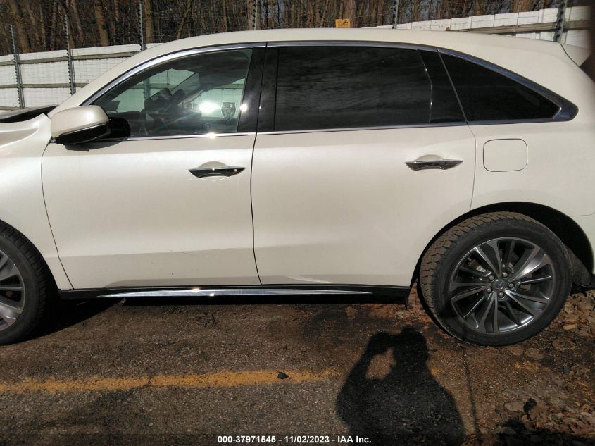 2017 Acura Mdx Technology Package VIN: 5FRYD4H50HB007024 Lot: 37971545