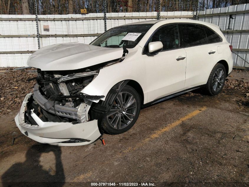 2017 Acura Mdx Technology Package VIN: 5FRYD4H50HB007024 Lot: 37971545