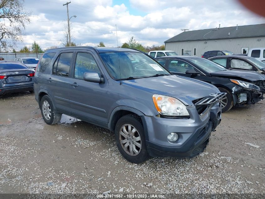 2005 Honda Cr-V Se VIN: JHLRD78945C032336 Lot: 37971587