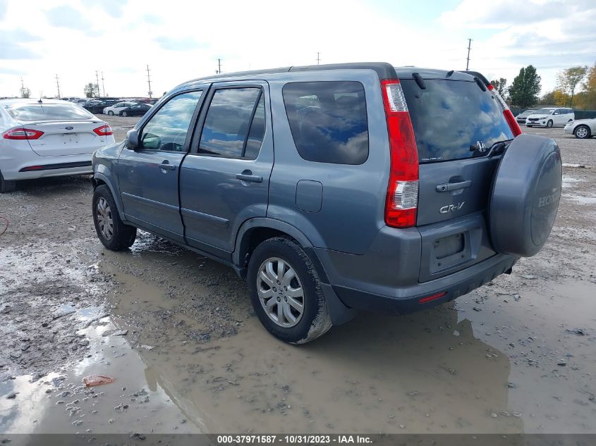 2005 Honda Cr-V Se VIN: JHLRD78945C032336 Lot: 37971587