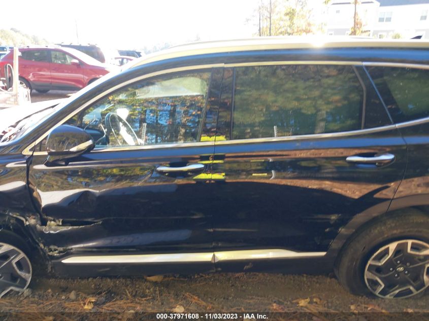 2021 Hyundai Santa Fe Hybrid Blue VIN: KM8S2DA13MU009402 Lot: 37971608