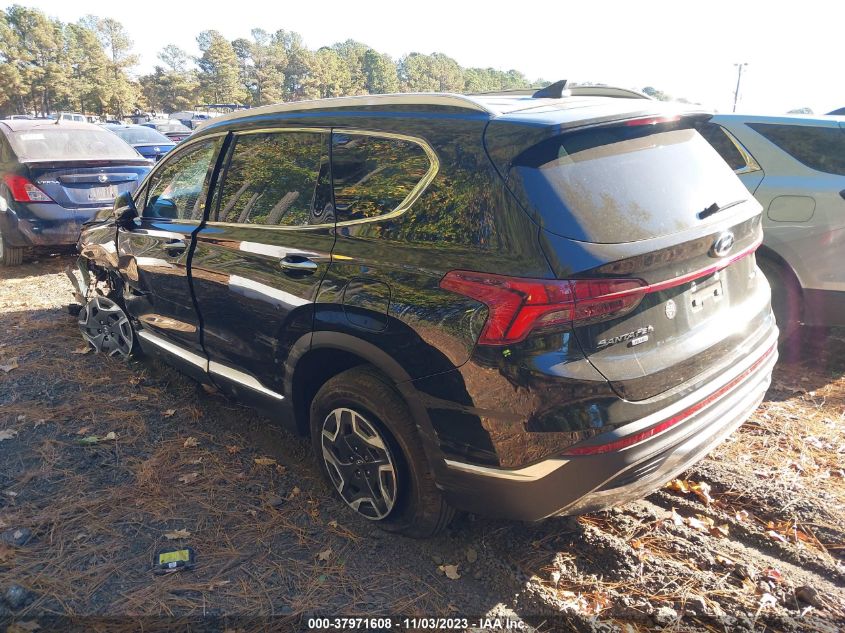 2021 Hyundai Santa Fe Hybrid Blue VIN: KM8S2DA13MU009402 Lot: 37971608