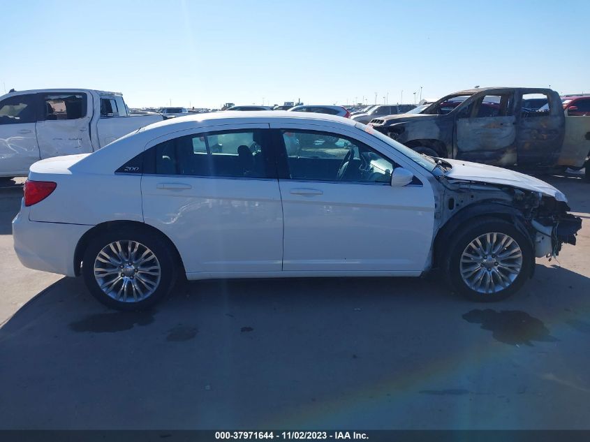 2012 Chrysler 200 Lx VIN: 1C3CCBAB2CN149411 Lot: 37971644