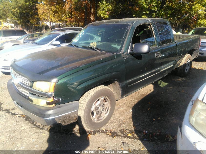 2004 Chevrolet Silverado 1500 Ls VIN: 2GCEC19T341182884 Lot: 37971651