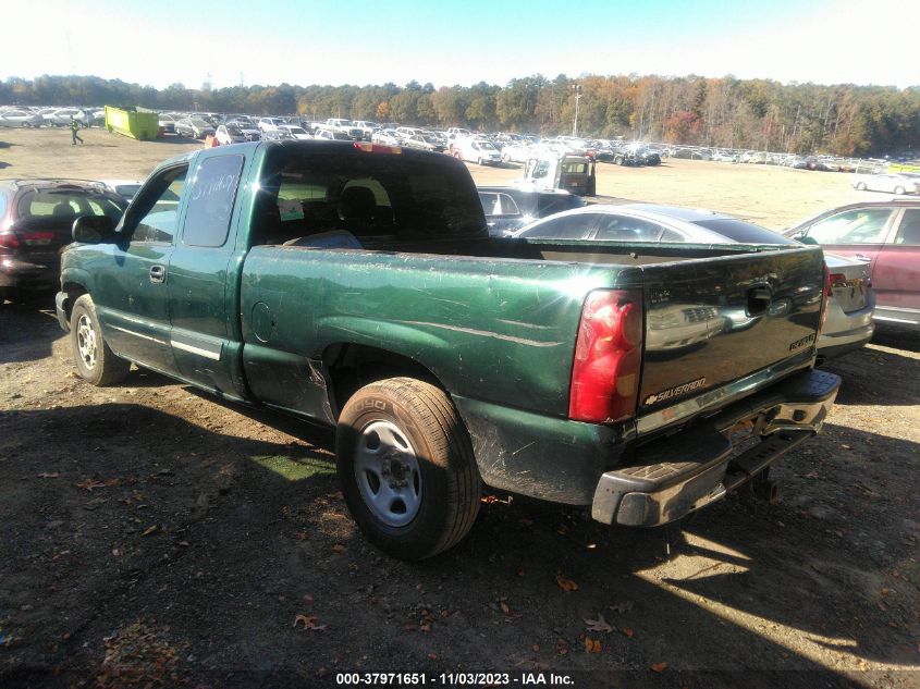 2004 Chevrolet Silverado 1500 Ls VIN: 2GCEC19T341182884 Lot: 37971651