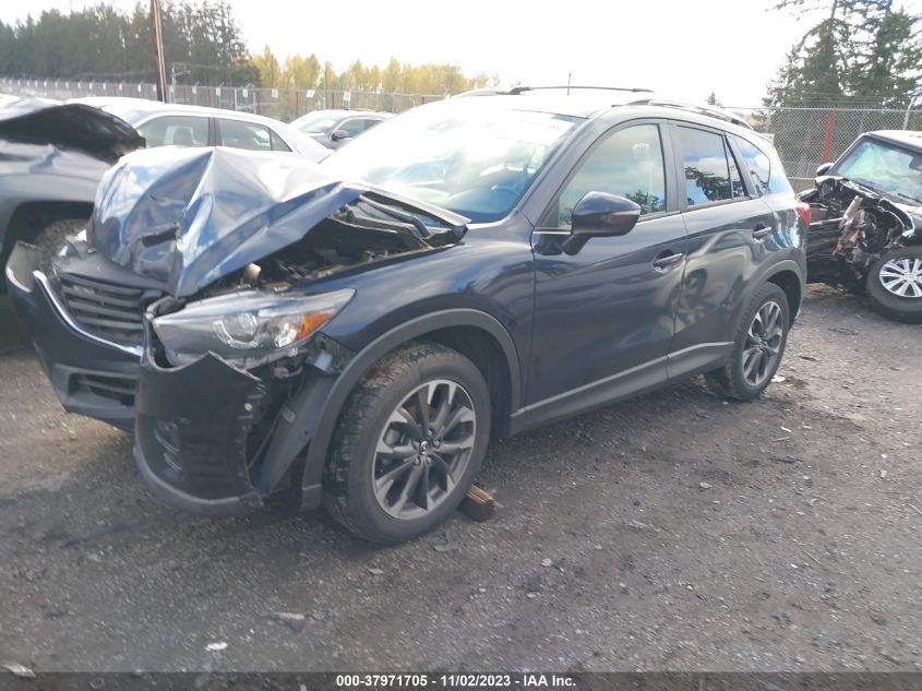 2016 Mazda Cx-5 Grand Touring VIN: JM3KE4DY4G0667124 Lot: 37971705