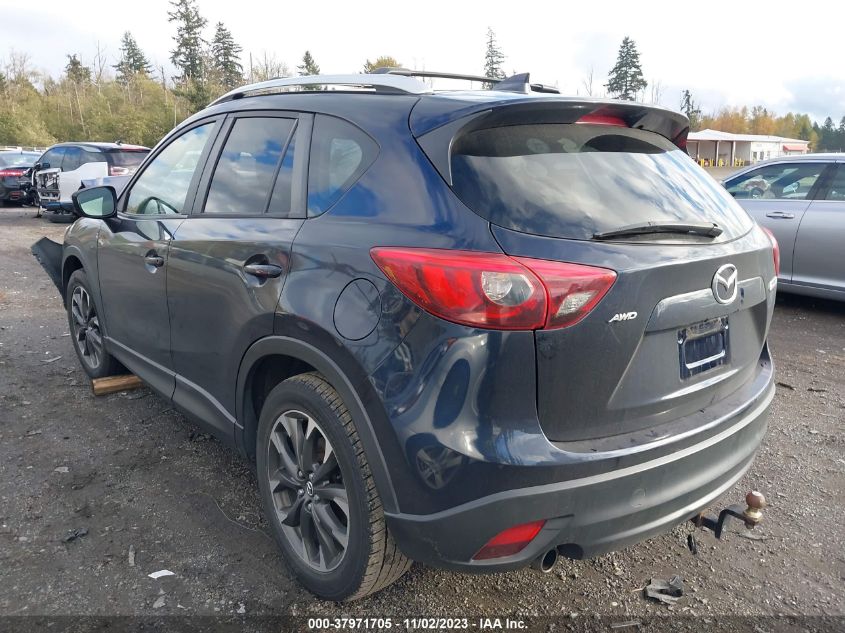 2016 Mazda Cx-5 Grand Touring VIN: JM3KE4DY4G0667124 Lot: 37971705