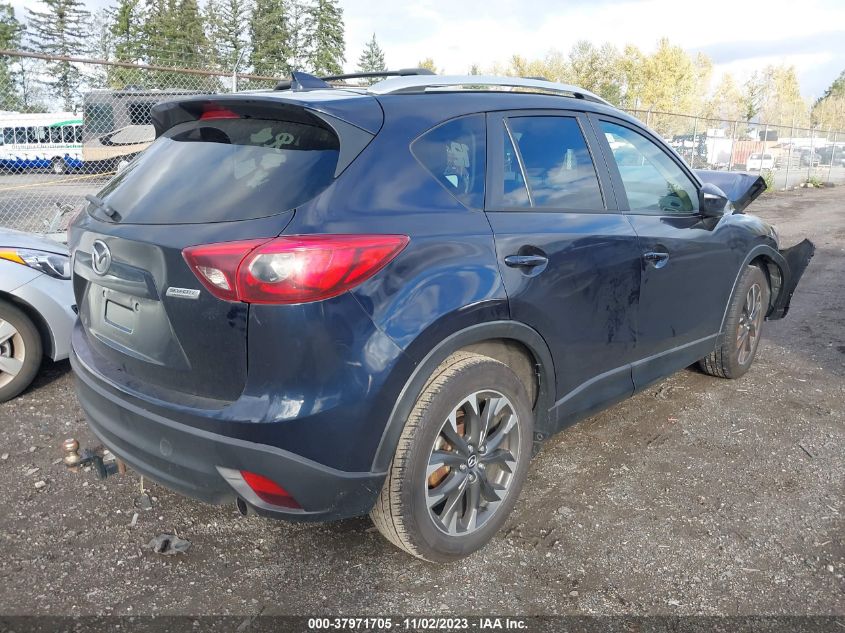 2016 Mazda Cx-5 Grand Touring VIN: JM3KE4DY4G0667124 Lot: 37971705