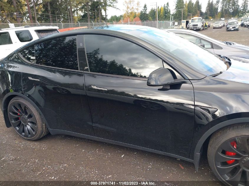 2023 Tesla Model Y Performance VIN: 7SAYGDEF2PF798132 Lot: 37971741