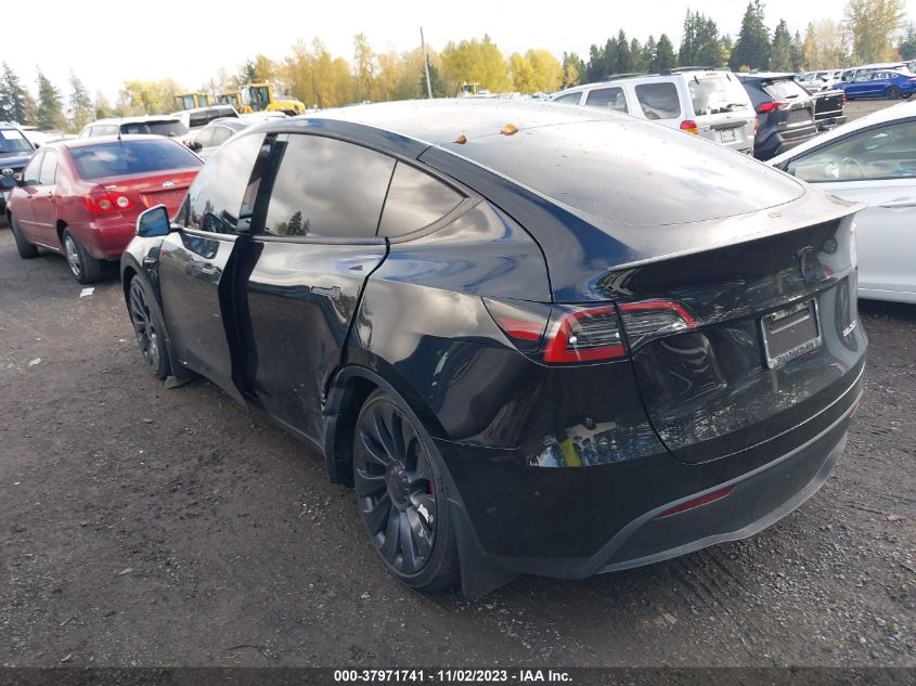 2023 Tesla Model Y Performance VIN: 7SAYGDEF2PF798132 Lot: 37971741