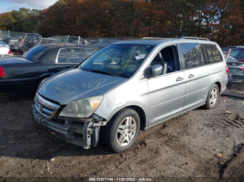 2006 Honda Odyssey Ex-L VIN: 5FNRL38796B027970 Lot: 37971746