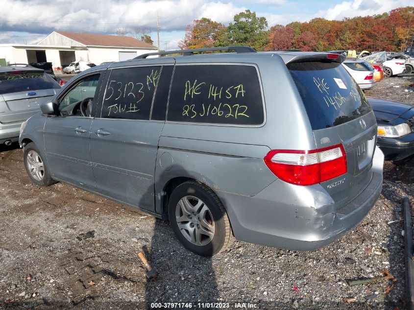 2006 Honda Odyssey Ex-L VIN: 5FNRL38796B027970 Lot: 37971746