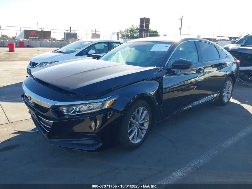 2021 Honda Accord Lx VIN: 1HGCV1F18MA024827 Lot: 37971756