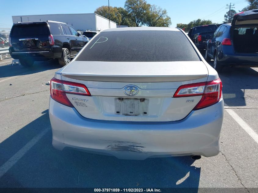 2014 Toyota Camry Se VIN: 4T1BF1FK6EU339671 Lot: 37971859