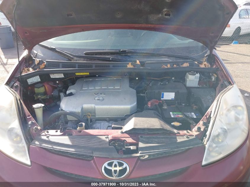 2009 Toyota Sienna Xle VIN: 5TDZK22CX9S249257 Lot: 37971900