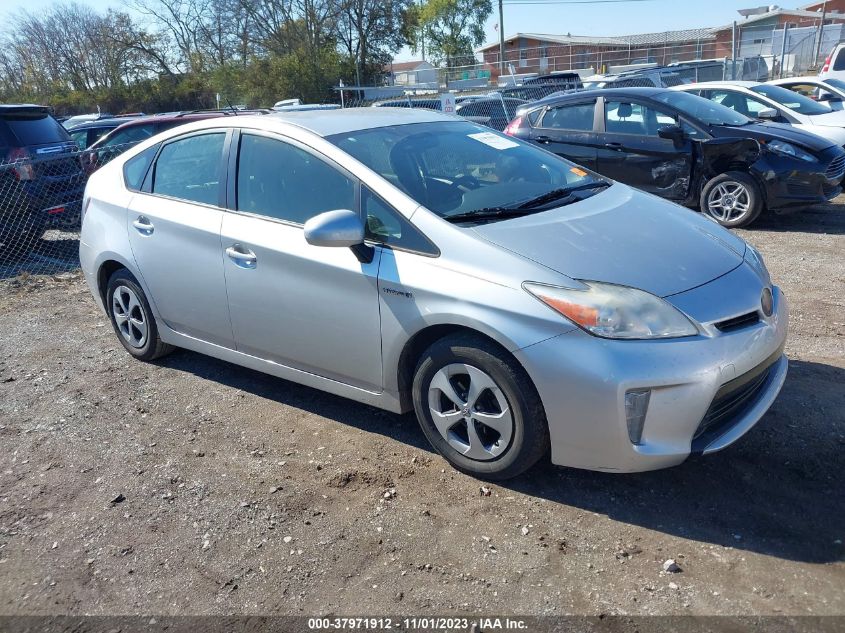 2012 Toyota Prius One/Two/Three/Four/Five VIN: JTDKN3DU1C5536763 Lot: 37971912