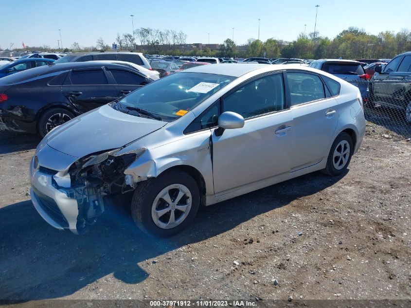 2012 Toyota Prius One/Two/Three/Four/Five VIN: JTDKN3DU1C5536763 Lot: 37971912