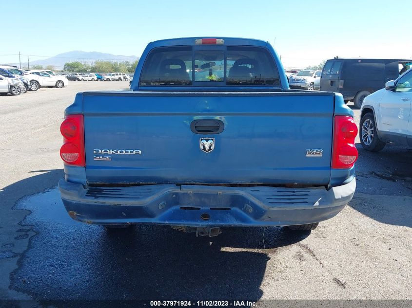 2005 Dodge Dakota Slt VIN: 1D7HW48N55S203122 Lot: 37971924