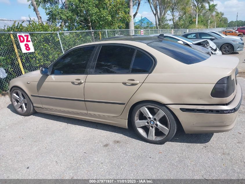 2005 BMW 325I VIN: WBAET37445NH06857 Lot: 37971937