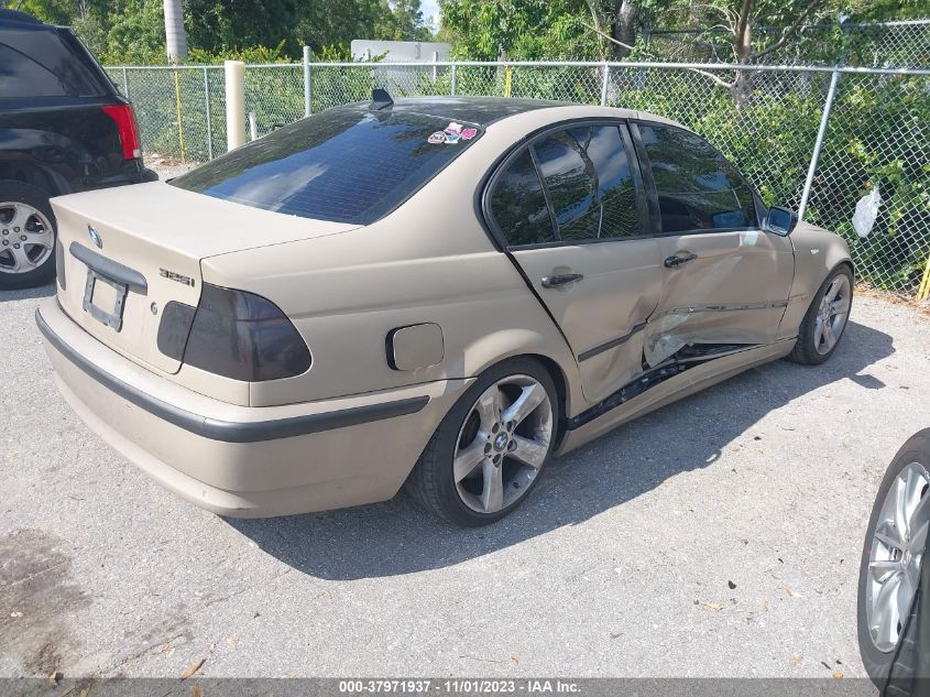 2005 BMW 325I VIN: WBAET37445NH06857 Lot: 37971937