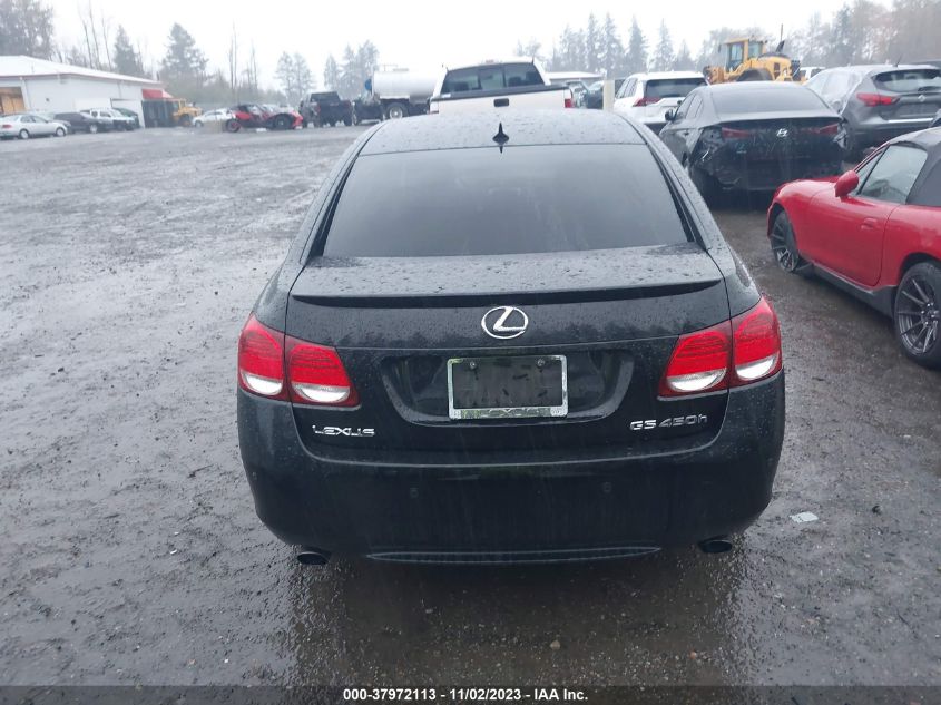 2007 Lexus Gs 450H VIN: JTHBC96S775007522 Lot: 37972113