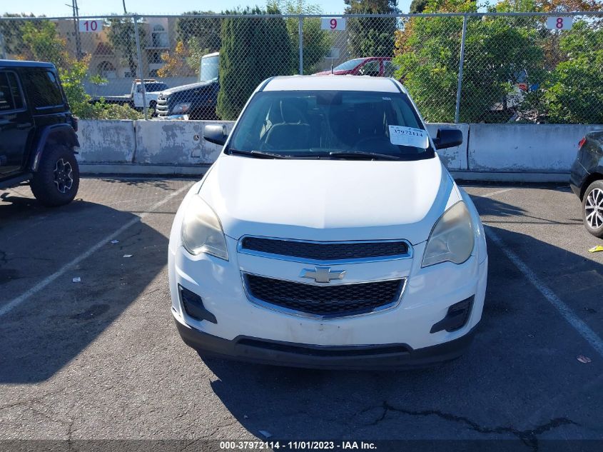 2012 Chevrolet Equinox Ls VIN: 2GNALBEK9C6237039 Lot: 37972114