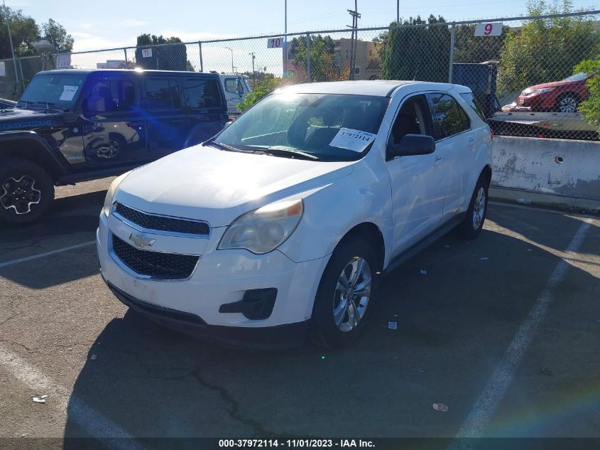 2012 Chevrolet Equinox Ls VIN: 2GNALBEK9C6237039 Lot: 37972114