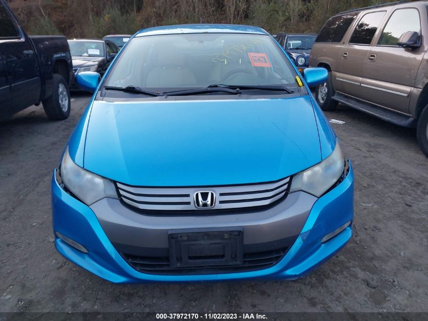 2010 Honda Insight Lx VIN: JHMZE2H52AS041982 Lot: 37972170