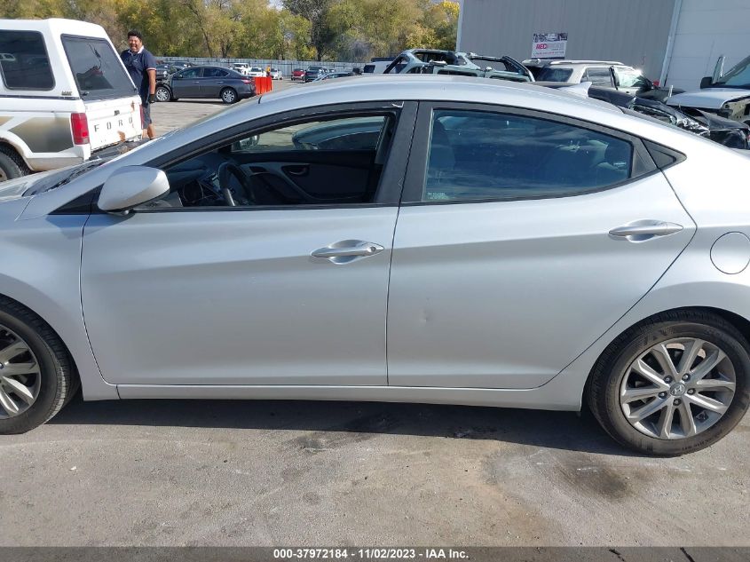 2014 Hyundai Elantra Se (Ulsan Plant) VIN: KMHDH4AE6EU146250 Lot: 37972184