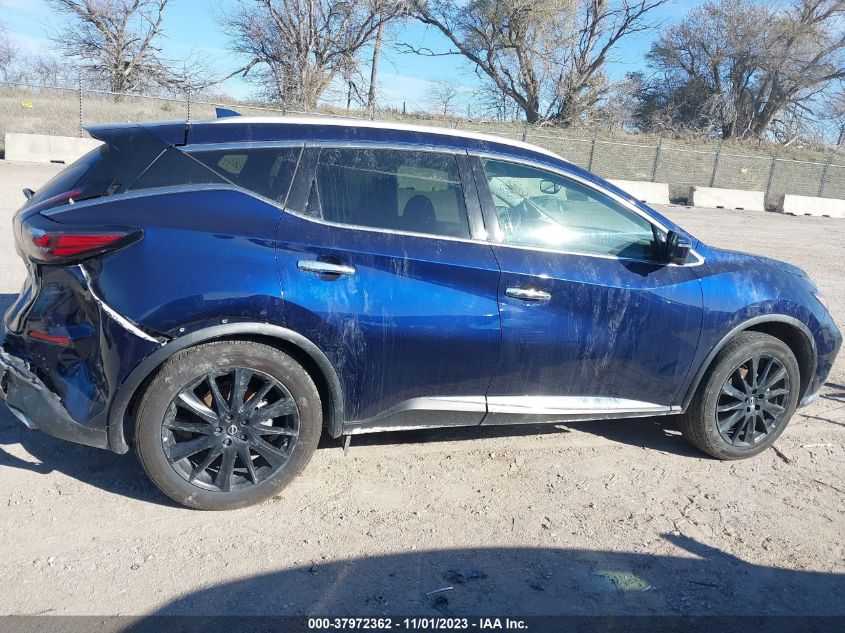 2023 Nissan Murano Platinum Intelligent Awd VIN: 5N1AZ2DS8PC126872 Lot: 37972362