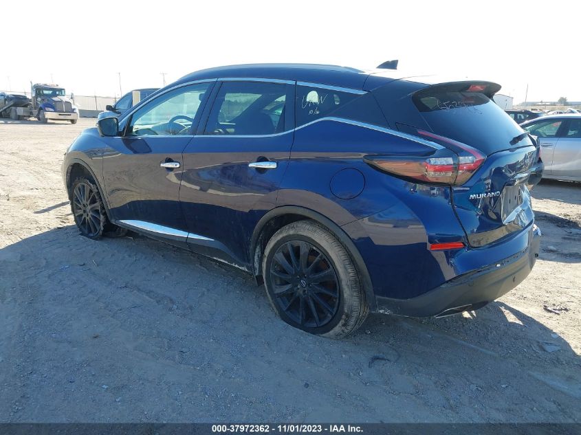 2023 Nissan Murano Platinum Intelligent Awd VIN: 5N1AZ2DS8PC126872 Lot: 37972362