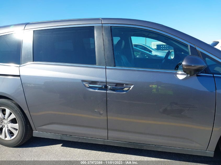 2014 Honda Odyssey Ex-L VIN: 5FNRL5H67EB128328 Lot: 37972388